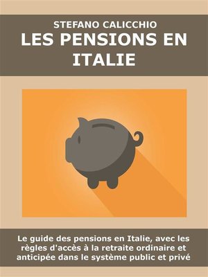 cover image of Les pensions en Italie